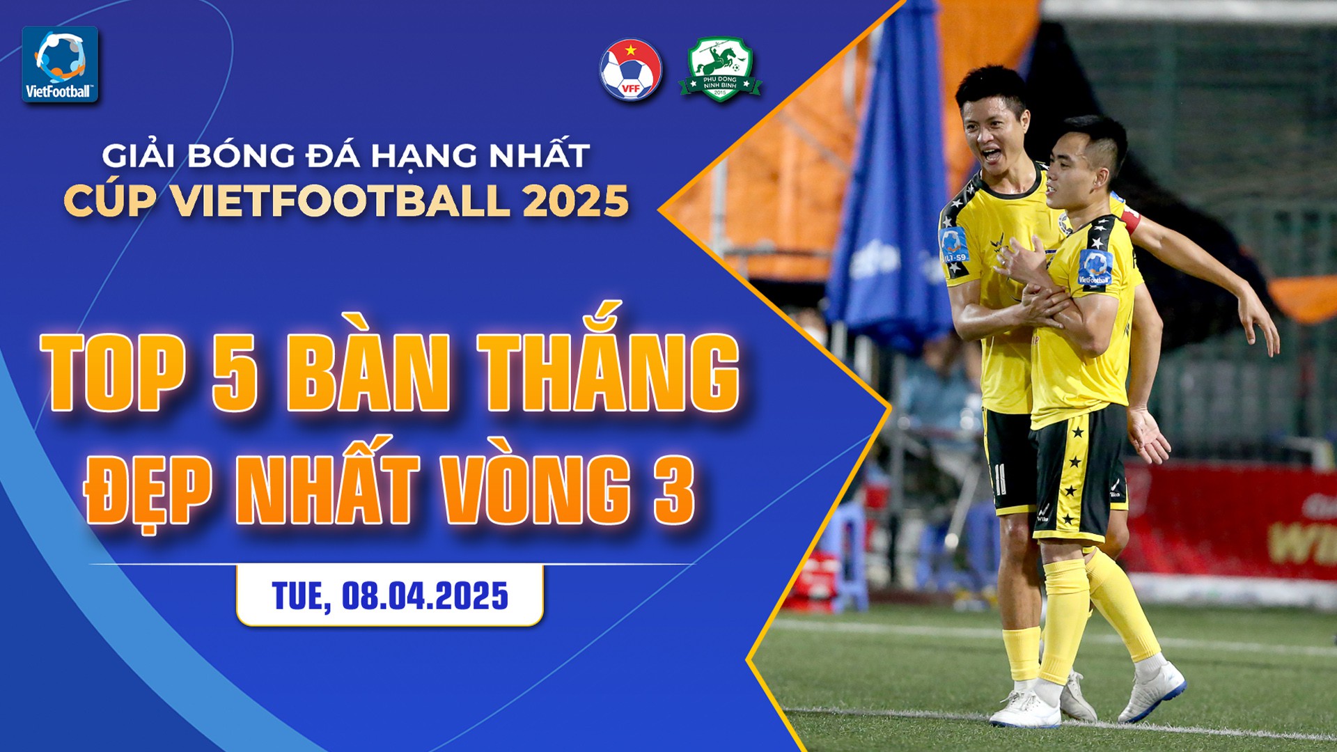 Bình chọn bàn thắng đẹp nhất vòng 3 HL1-S9